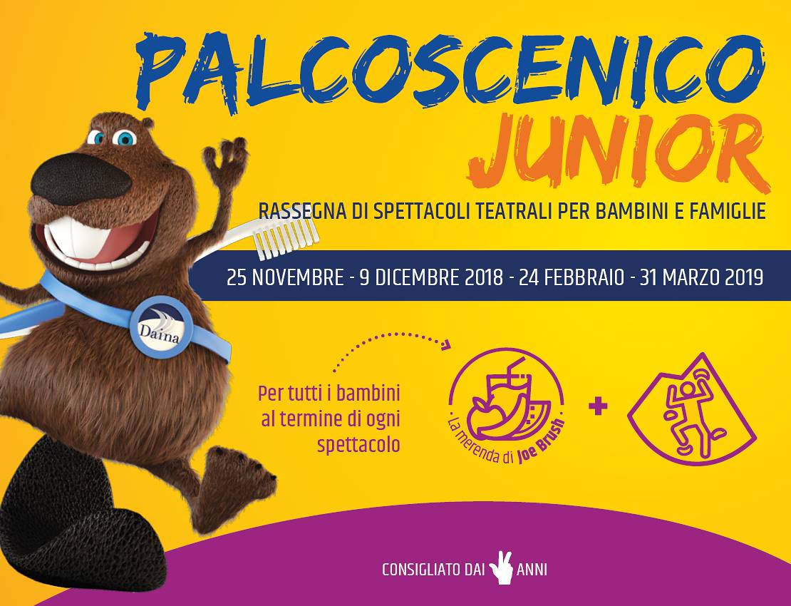 PALCOSCENICO JUNIOR – RASSEGNA TEATRALE PER BAMBINI